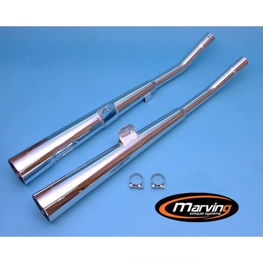 [K/2075/BC] MARVING Original Style Silencer Kawasaki Z 750 Twin Cylinder 1976-1979