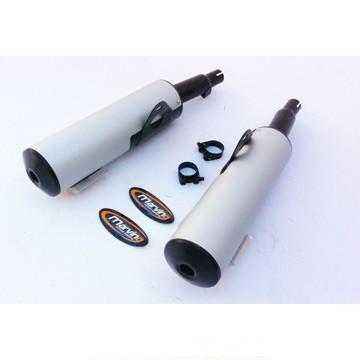 [K/2091/NC] Silencieux MARVING Style Origine Kawasaki GPZ 500 S 1988-2003