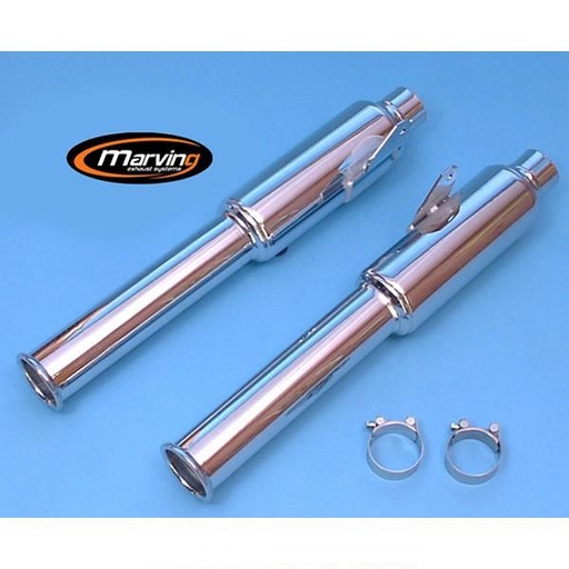 [K/2109/BC] Silencieux MARVING Style Origine Kawasaki VN 750 VULCAN 1986-1990