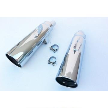[K/2118/BC] MARVING Style Origine Silencer Kawasaki EN 454 LTD 1985-1989