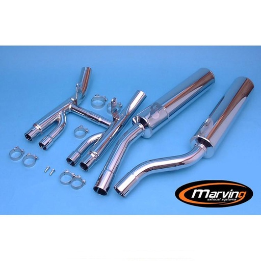 [S/2164/BC] MARVING OEM-Style Silencer Suzuki GSX 1100 G 1991-1995