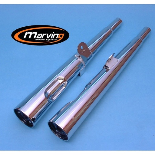 [H/125/BC] MARVING Style Origine Silencer Honda CB 250/400 N 1978-1984