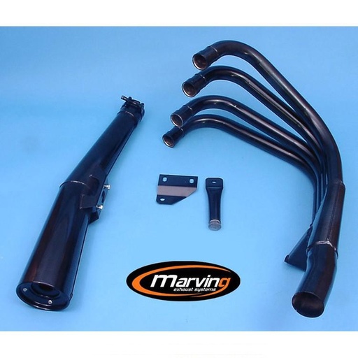 [K/3410/NC] Full Exhaust System MARVING Master Kawasaki Z 1000 R 1982-1983 and GPZ 1100 B1/B2 1981-1983