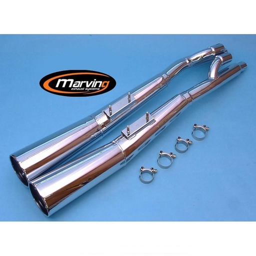 Silencieux MARVING Style Origine Suzuki GSX 750 EF/ES 1983-1987