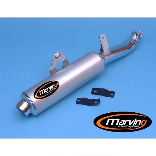 [S/AAA/31/BC] MARVING Slip-on Silencer Suzuki DR 750 S 1988-1989 and DR 800 S BIG 1990-1991