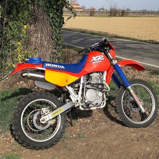 [72006PD] Silencieux ARROW Paris Dakar Replica Honda XR 600 R 1991-1998