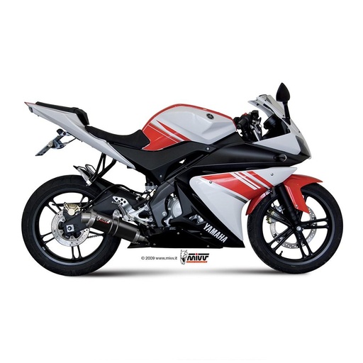 MIVV ROUND GP Full Exhaust System Yamaha YZF 125 R 2008-2013