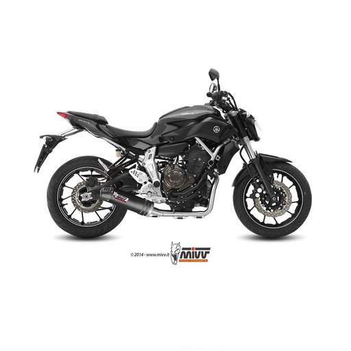 [Y.044.L3C] MIVV SPORTLINE Oval Full Exhaust System Yamaha MT07 2014-2020