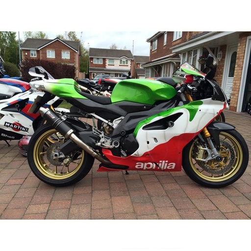 MIVV ROUND GP Silencer Aprilia RSV 1000 R/FACTORY / TUONO 1000
