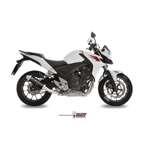 [H.062.L2S] MIVV ROUND GP Silencer Honda CB 500 F/CBR 500 R 2016-2018