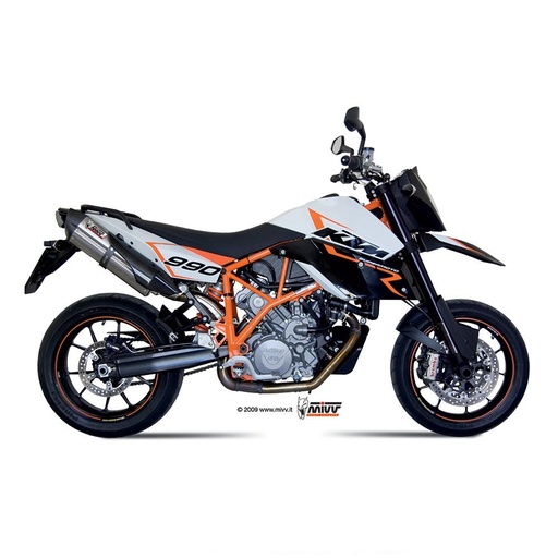[KT.005.L7] Silencieux MIVV SUONO (coupelle carbone) KTM SUPERMOTO 950/990