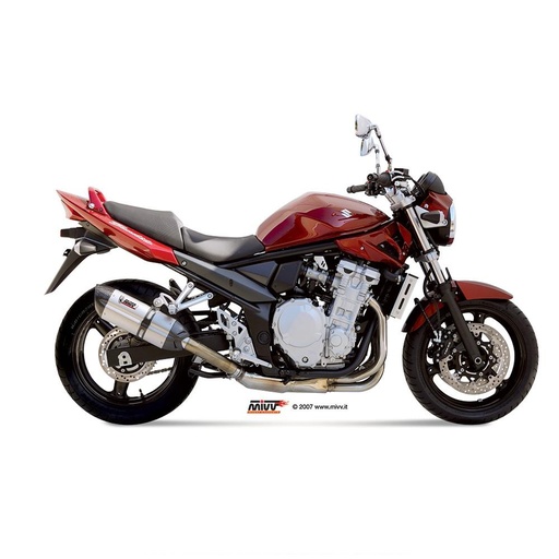 MIVV SUONO Silencer Suzuki GSF BANDIT 650 / GSX 650 F 2007-2016