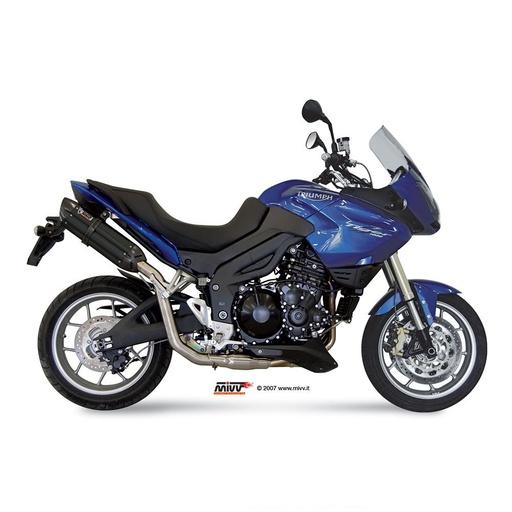[T.007.L9] Silencieux MIVV SUONO (coupelle carbone) Triumph TIGER 1050 2007-2012