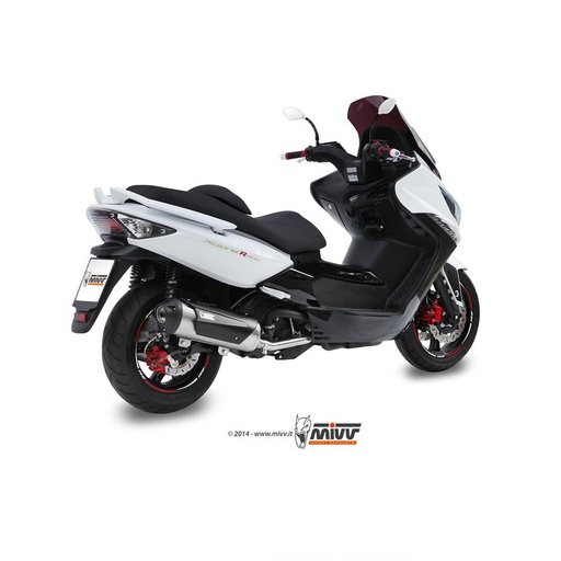 [C.KY.0014.B] Full Exhaust System MIVV URBAN Kymco XCITING 500 2005-2011