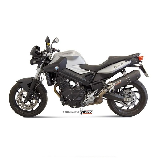 [B.008.LEC] Silencieux MIVV SPORTLINE (coupelle carbone Ovale BMW F800 R 2009-2019