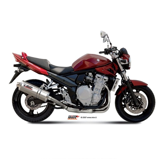 [S.030.LX2] Silencieux MIVV CLASSIC Ovale Suzuki GSF BANDIT 650 / GSX 650 F