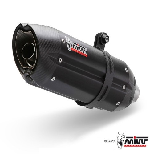 [B.007.L9] MIVV SUONO Silencer (carbon end cap) BMW F 650 GS (800CC) / F 800 GS