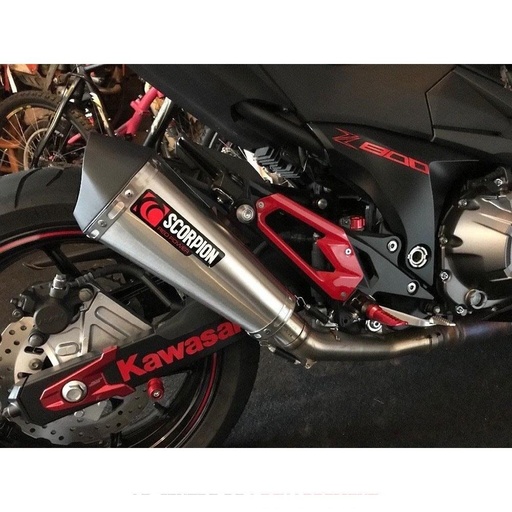 Silencieux SCORPION Serket conique Kawasaki Z 800 E 2013-2017
