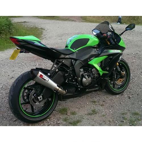 Silencer SCORPION Serket Taper Kawasaki ZX6R 2009-2012 / ZX6R 636 2013-2016