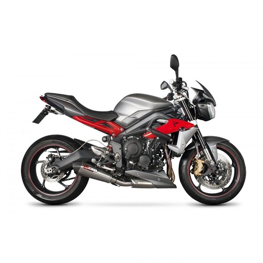 SCORPION Serket Taper Silencer Triumph STREET TRIPLE 675 / R 2013-2017