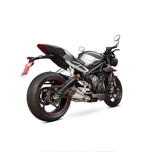 SCORPION Serket Taper Silencer Triumph STREET TRIPLE 765 S / R / RS 2017-2019