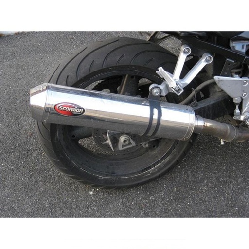 [ESI65SEM] SCORPION Factory Round Silencer Suzuki SV 650 N/S 1999-2006