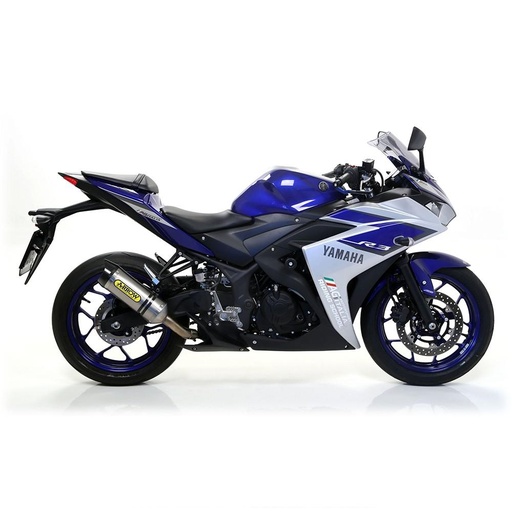 ARROW Thunder Silencer Yamaha MT03/R3 (carbon end cap)
