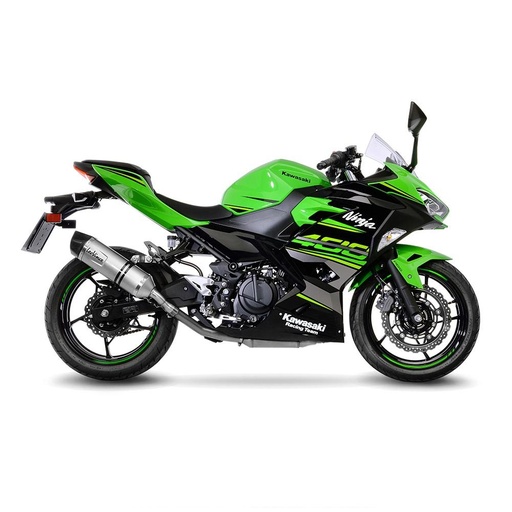 LEOVINCE LV One Silencer (Carbon End Cap) Kawasaki NINJA 400 / Z 400 2018-2024