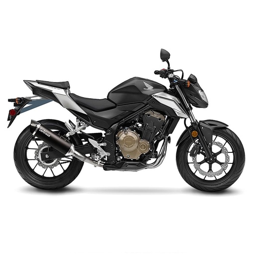 [14050] Silencer LEOVINCE Nero Honda CB 500 F/CBR 500 R / CB 500 X