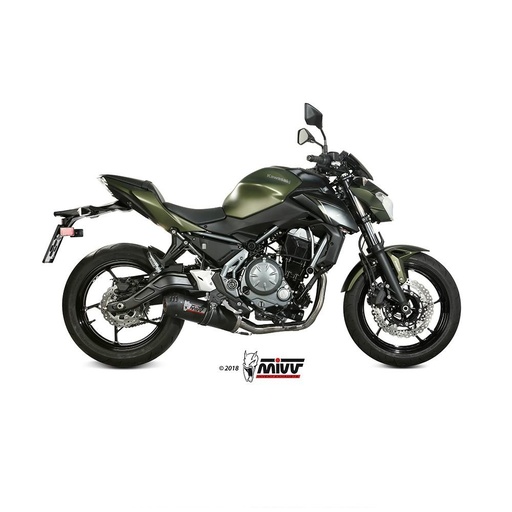 Ligne Complète MIVV SPORTLINE ovale Kawasaki Z 650 2017-2023
