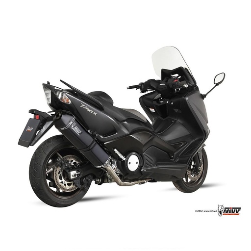 [Y.037.LRB] MIVV SPEED EDGE Full Exhaust System Yamaha T-MAX 530 2012-2016