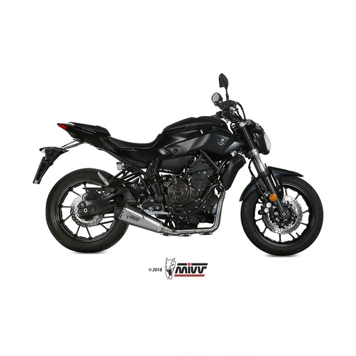 Full Exhaust System MIVV DELTA RACE Yamaha MT07 2014-2020