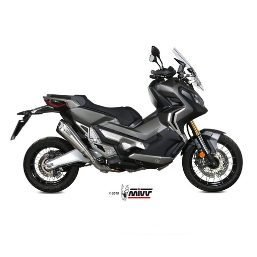 Silencieux MIVV Delta Race (coupelle carbone) Honda X-ADV 750 2017-2021