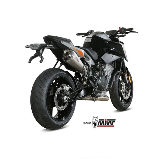 MIVV Delta Race Silencer KTM 790 DUKE 2018-2020 and 890 DUKE 2020-2023