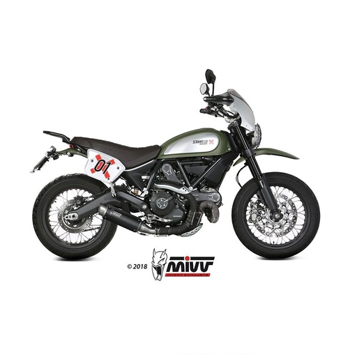 [D.035.LXBP] MIVV GP PRO Silencer Ducati SCRAMBLER (all models except Desert Sled) 2015-2020