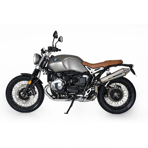 [1710012S-high] BOS TAPER high-mount conical silencer BMW R NINE T SCRAMBLER 2016-2020