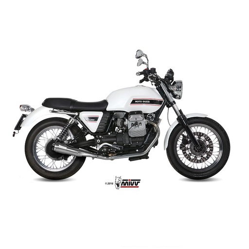 [M.010.LGB] Silencieux MIVV GHIBLI Moto Guzzi V 7 Classic / Special 2008-2016