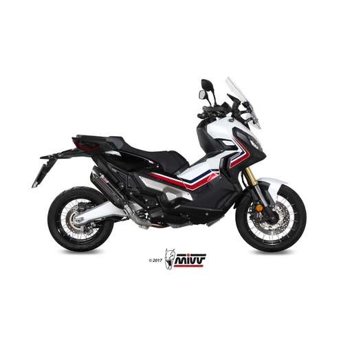 [H.066.L9] MIVV Suono Silencer (carbon end cap) Honda X-ADV 750 2017-2021
