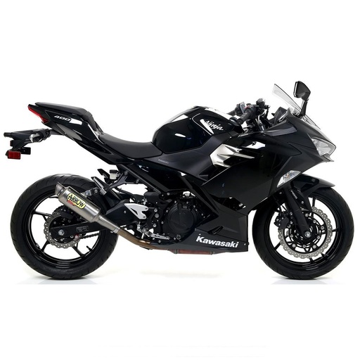[71541GPI] Silencieux Arrow GP 2 Kawasaki Z 400 2019-2024 et Ninja 400 2018-2024