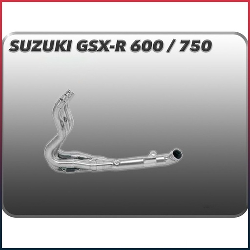[71334MI] Downpipe without catalyst for Suzuki GSX-R 600 / 750 2006-2010