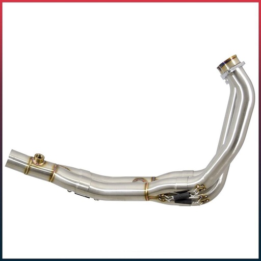 [SBYZF600R6-17-COLL] Race Downpipe without catalyst SB for Yamaha YZF 600 R6 2017-2021