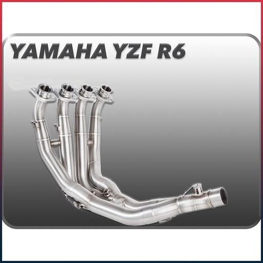 [71670MI] Collecteur sans catalyseur pour Yamaha YZF 600 R6 2017-2021
