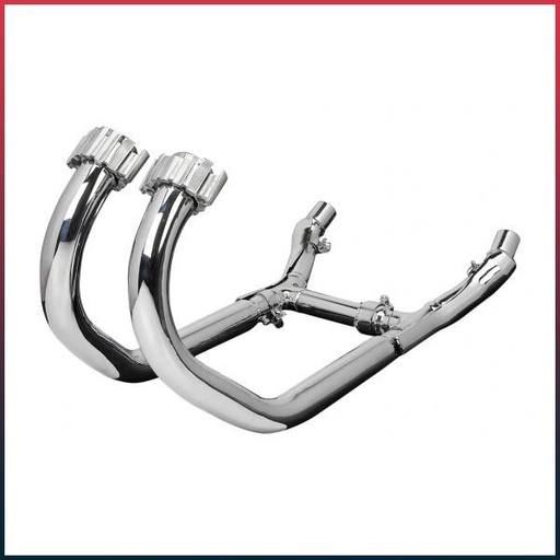 [PR1265] Front Downpipe for Yamaha VMAX 1200 1986-2003