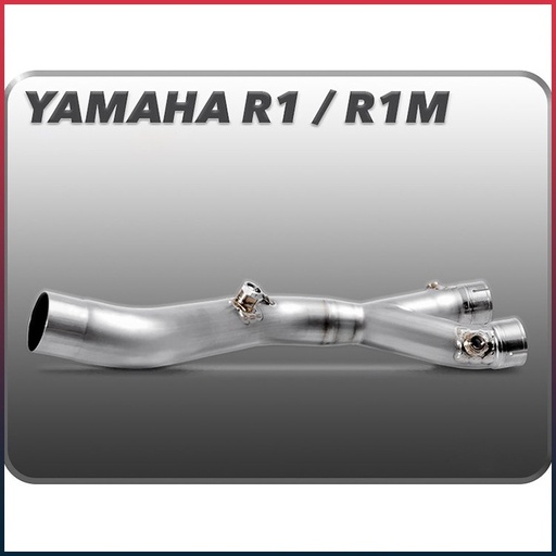 [71672MI] Manchon raccord sans catalyseur pour Yamaha YZF 1000 R1 2015-...