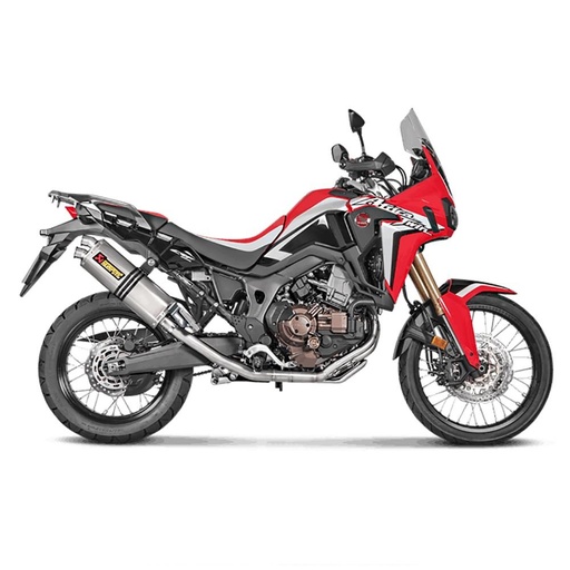 [E-H10R5/1] Akrapovic Downpipe without Catalyst for Honda CRF 1000 L Africa Twin / Adventure Sport