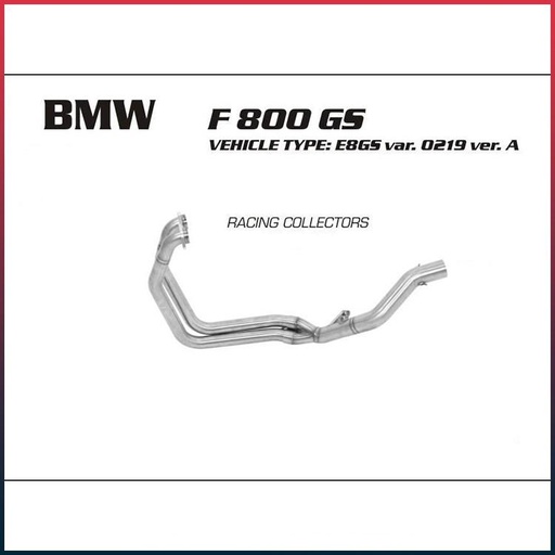 [71407MI] Downpipe without catalyst for BMW F 800 GS 2008-2016