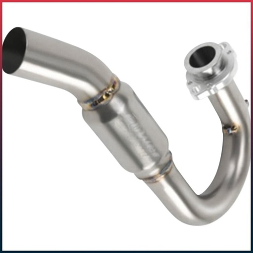 [PE1812-0206] Downpipe for Kawasaki KLR 600 1984-1992